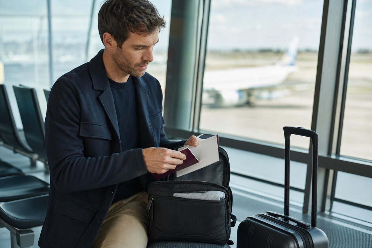 Preparing for airport arrival